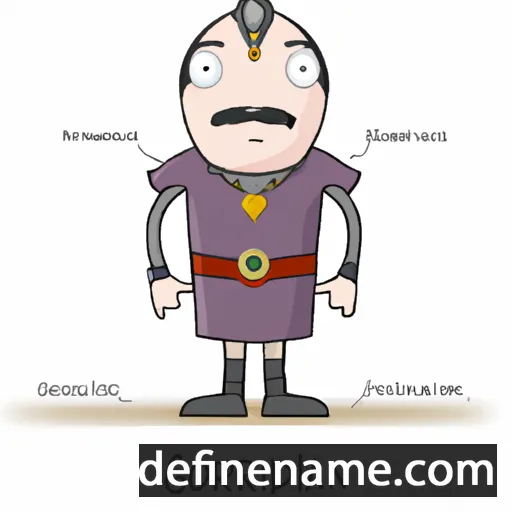 cartoon of the name Gordianus