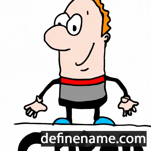 cartoon of the name Gordon