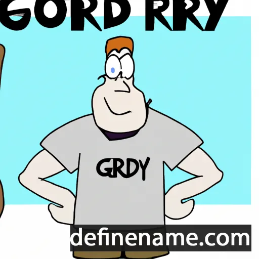 Gordy cartoon