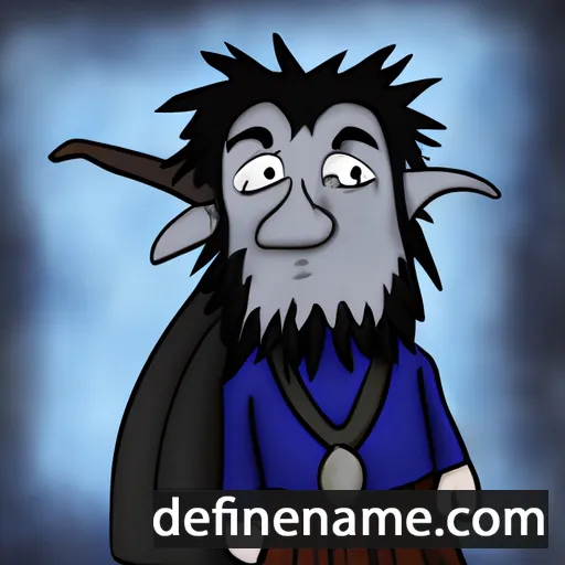 cartoon of the name Gormflaith