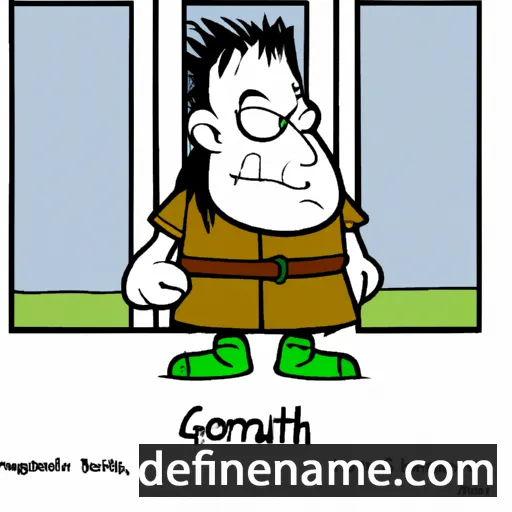 Gormlaith cartoon