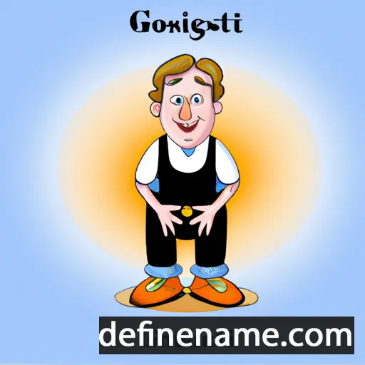 cartoon of the name Gostislav