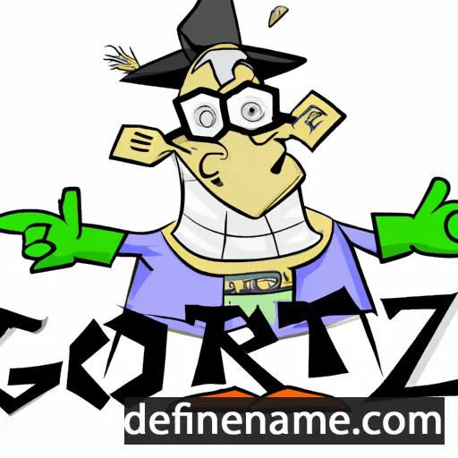 cartoon of the name Gotarz