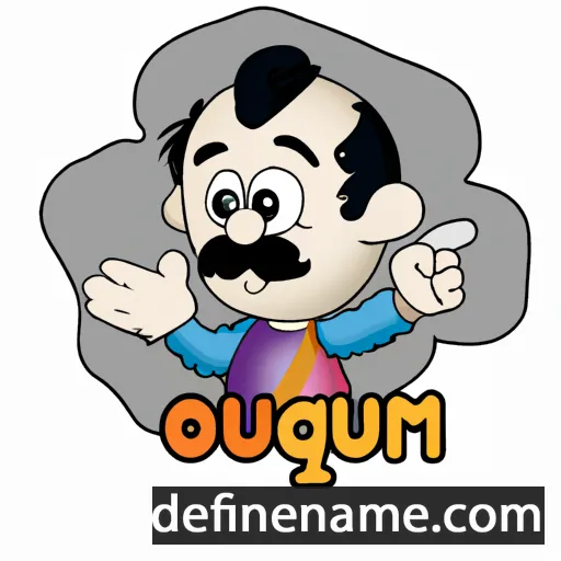 cartoon of the name Goutam