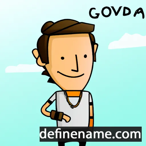 cartoon of the name Govinda