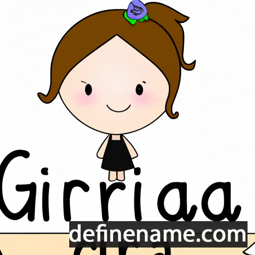 Gracia cartoon