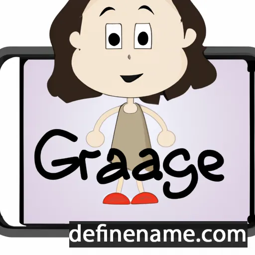 Gracie cartoon