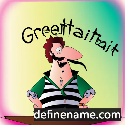 cartoon of the name Gratien