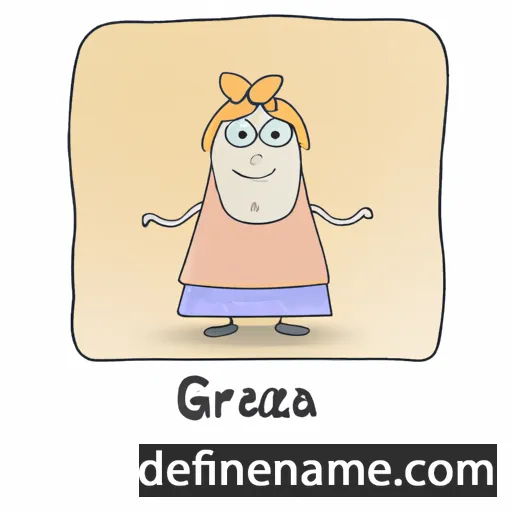 Gražina cartoon