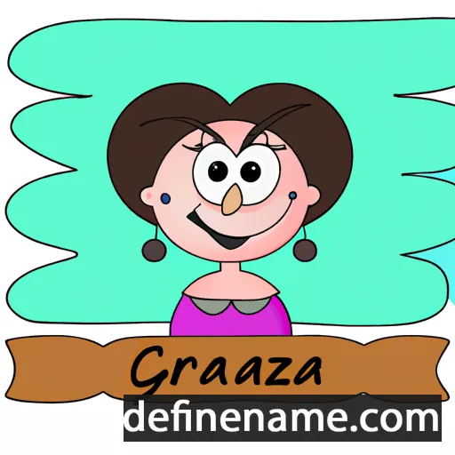 Graziana cartoon