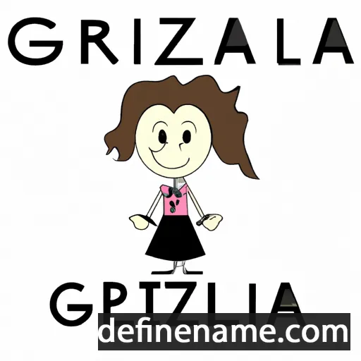 cartoon of the name Graziella