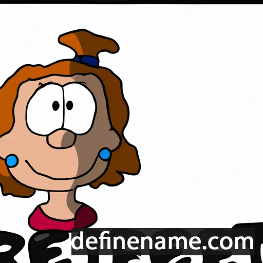 cartoon of the name Greetje