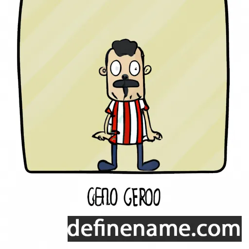 Gregorio cartoon