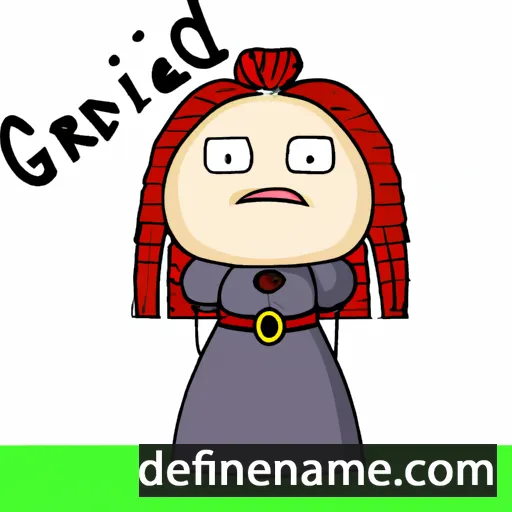 Gríðr cartoon