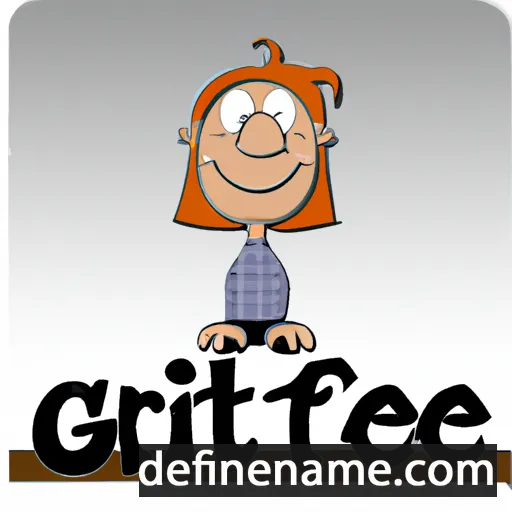 cartoon of the name Griet