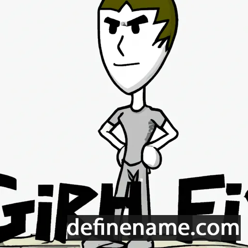 cartoon of the name Griffith