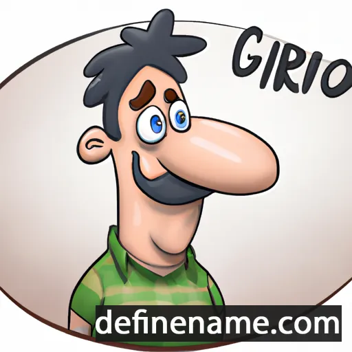 cartoon of the name Grigori