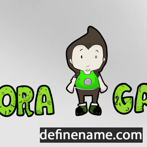 Gróa cartoon