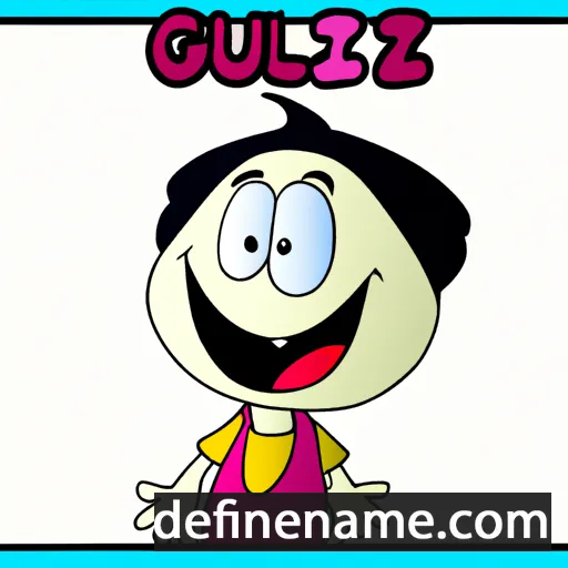 cartoon of the name Gülizar