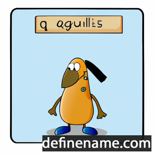 Gualguainus cartoon