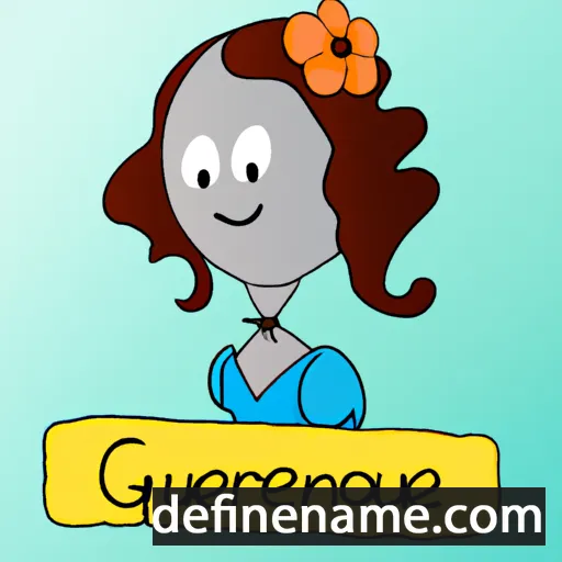 cartoon of the name Guenièvre