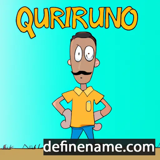 cartoon of the name Guerino