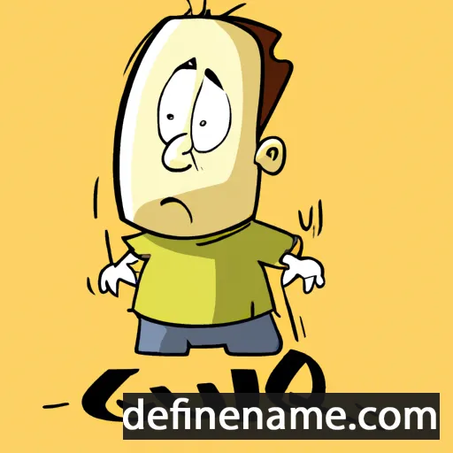 cartoon of the name Gui