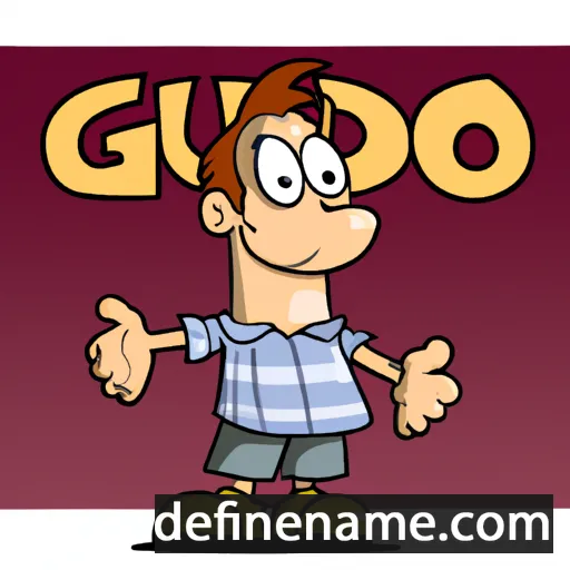 cartoon of the name Guido