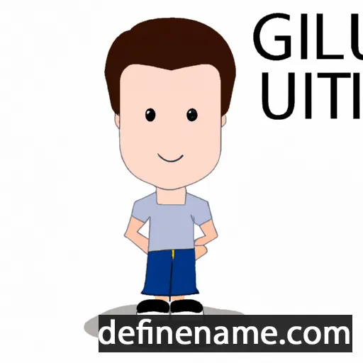 cartoon of the name Guilherme