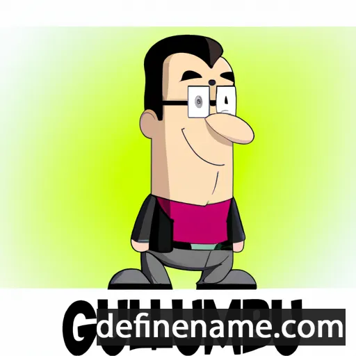 cartoon of the name Guillermo