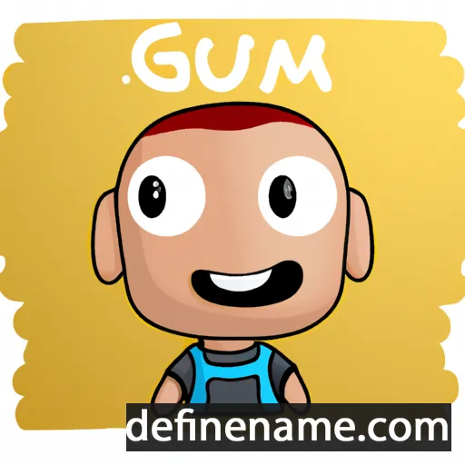 cartoon of the name Guim