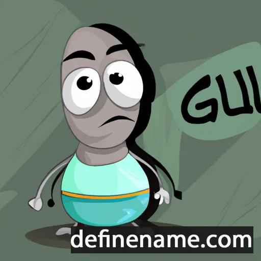 cartoon of the name Guli