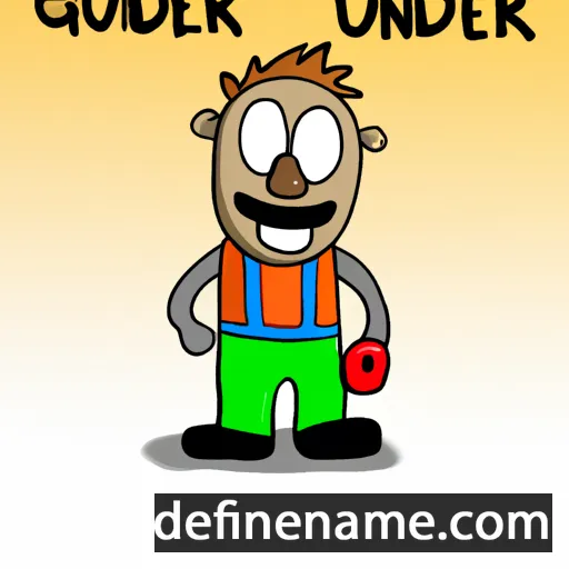 Gunder cartoon