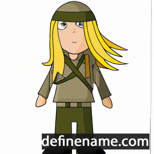 cartoon of the name Gunne