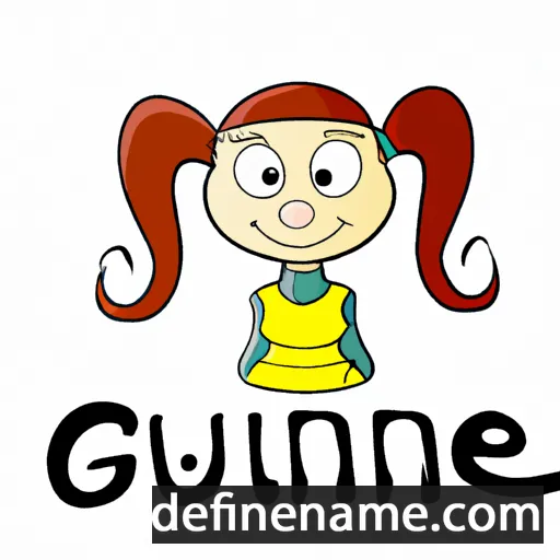 cartoon of the name Gunnel