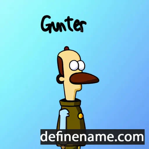 Gunter cartoon