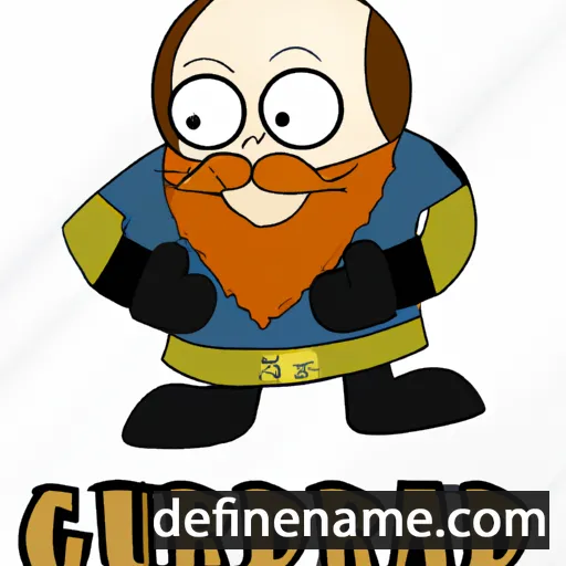 cartoon of the name Guðbrandr