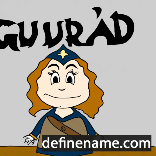 cartoon of the name Guðrøðr