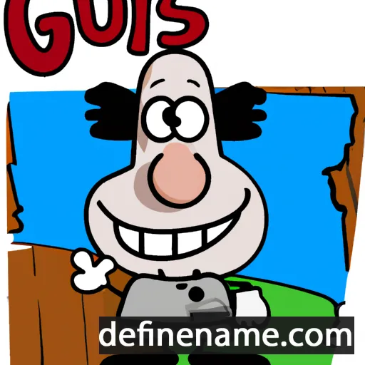 cartoon of the name Guus