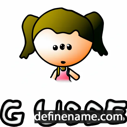 cartoon of the name Guusje