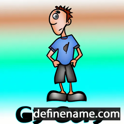 cartoon of the name Guy