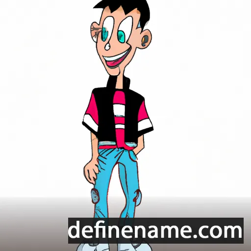 cartoon of the name Guy