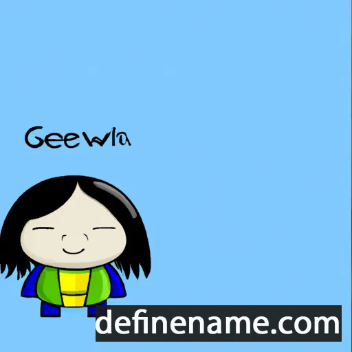 cartoon of the name Gwalchmei