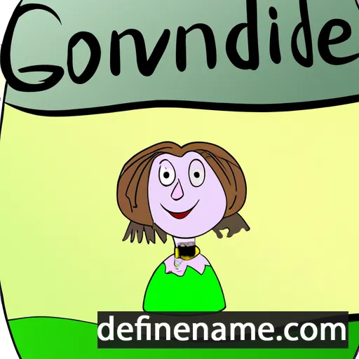 cartoon of the name Gwendoline