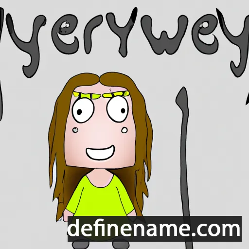 Gwenhwyfar cartoon