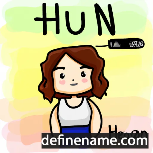 Ha-Eun cartoon