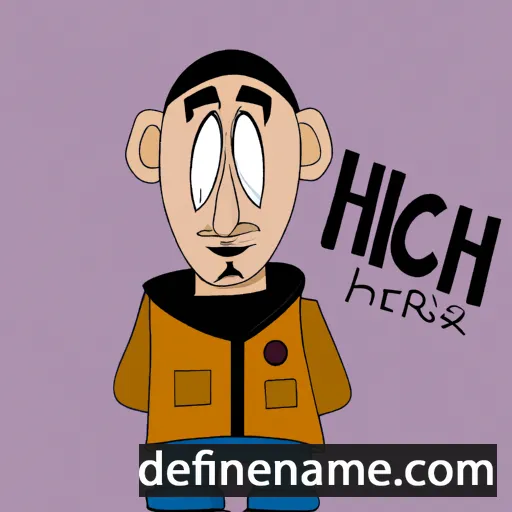 cartoon of the name Həcər