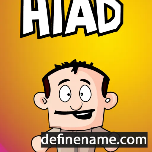 cartoon of the name Hadad