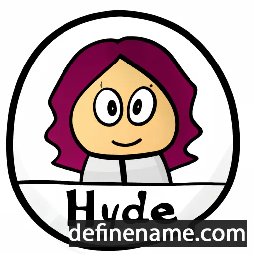 cartoon of the name Hadiye