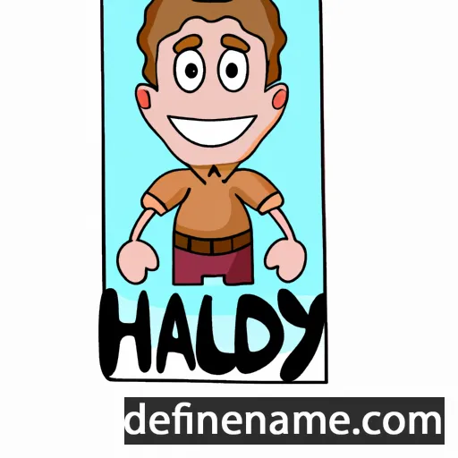 cartoon of the name Hadley